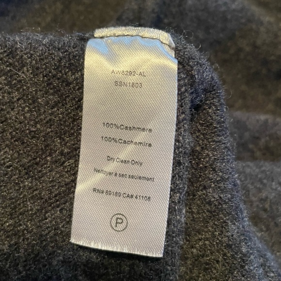 ATM Cashmere Cardigan Gray XS - Picture 5 of 5